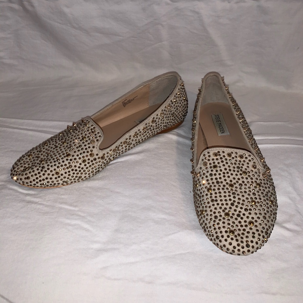 Steve Madden studded flats